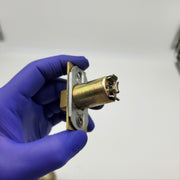 Schlage Door Knob Privacy Lock Antique Brass ORB 2-3/8" Backset A40S 609 8