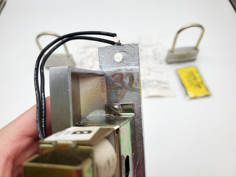 Precision Electric Strike 1639-32 B Satin Chrome LHRB 4-7/8" L x 1-1/8" W USA 4