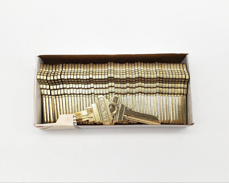 Schlage 35-100 G Key Blanks G Keyway 5 Pin Nickel Silver Box of 50 3