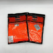 Ergodyne Glowear 8250Z Safety Vest Sz S/M Class 2 Two-Tone Orange Reflective 2pk 9