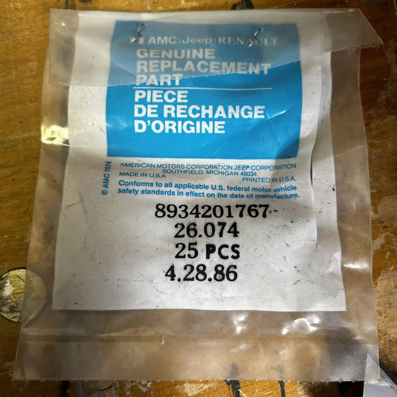 AMC Jeep 34201767 Clip for Exterior Mouldings OEM NOS 81-86 Loose No Pkg