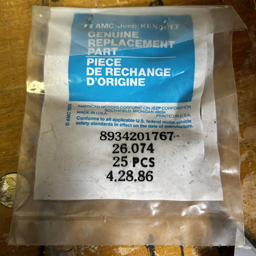 AMC Jeep 34201767 Clip for Exterior Mouldings OEM NOS 81-86 Loose No Pkg 2