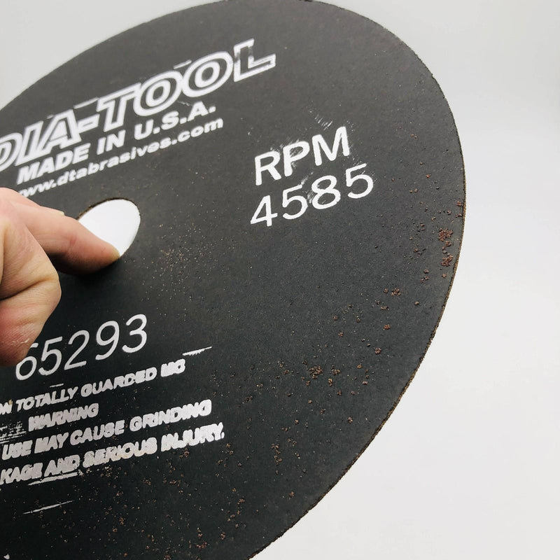 26x Diamond-Tool 65293 Cut Off Wheel BV0097 9-15/16 x .050 x 1-1/4 Dia-Tool 5