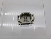 Harting 09320103001 Rectangular Plug Insert 10 Pole 12-26 AWG 500V 16A 2