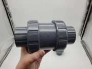Hayward TC10150ST 1-1/2" True Union Ball Check Valve PVC FPM Seals 235 PSI 3
