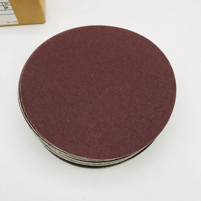 CGW 53732 Sanding Discs PSA 9in 80 GRIT Aluminum Oxide Cloth Backed 50pk 7