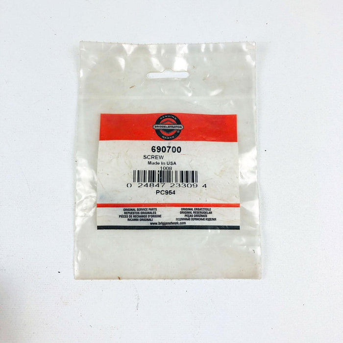 Briggs and Stratton 690700 Screw Phillips OEM NOS USA Made Sealed 6