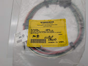 Turck RSF 46-1M Actuator & Sensor Receptacle 7/8" 4 Pin Male Mini Fast 1M Cable 4