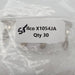 5x Ilco X1054JA Key Blanks For Various Furniture Locks Nickel Plated NOS 4