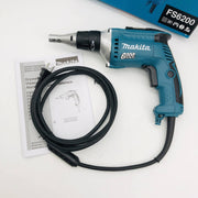 Makita FS6200 Drywall Screwdriver Screw Gun 6000 RPM Corded 1/4in Chuck Hex 6A 9