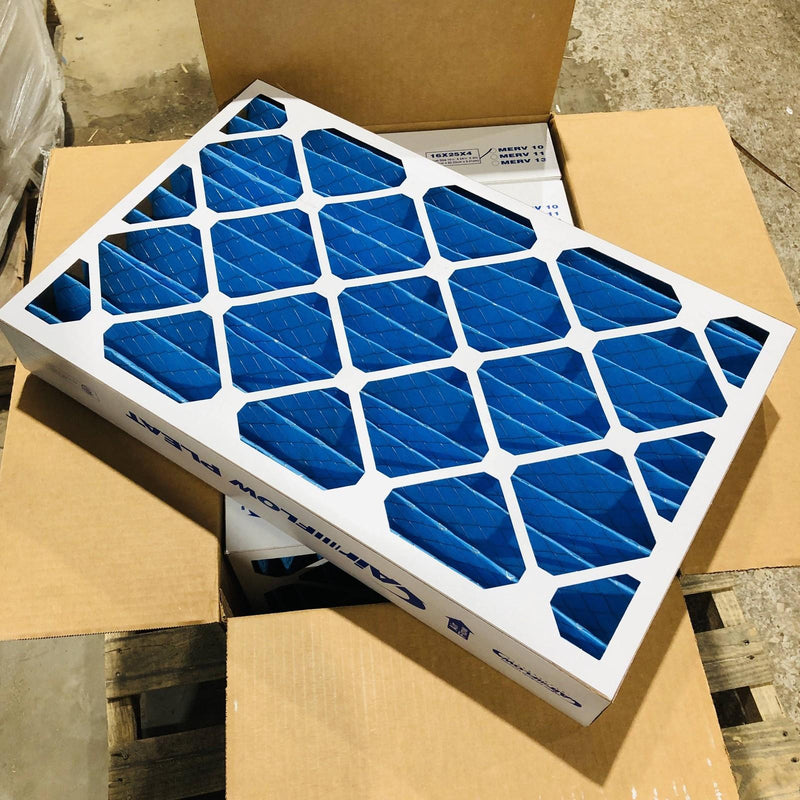 Airflow Products AFP2000-16254 Air Filter Pleated 16x25x4 SC Merv 10 Case/6pk 6