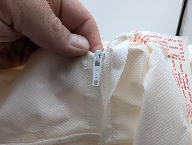 Kleenguard Coverall Protective Suit 4XL Zipper Front Hood Boots 45667 Pack of 10 5