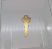 2x Ilco 94 Flat Key Blanks 0.290" W 0.040" T fits Some Yale Locks Nickel Silver 1