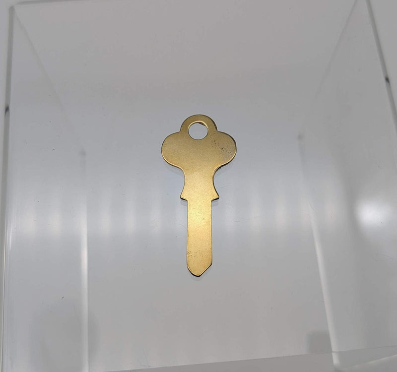 2x Ilco 94 Flat Key Blanks 0.290" W 0.040" T fits Some Yale Locks Nickel Silver 1