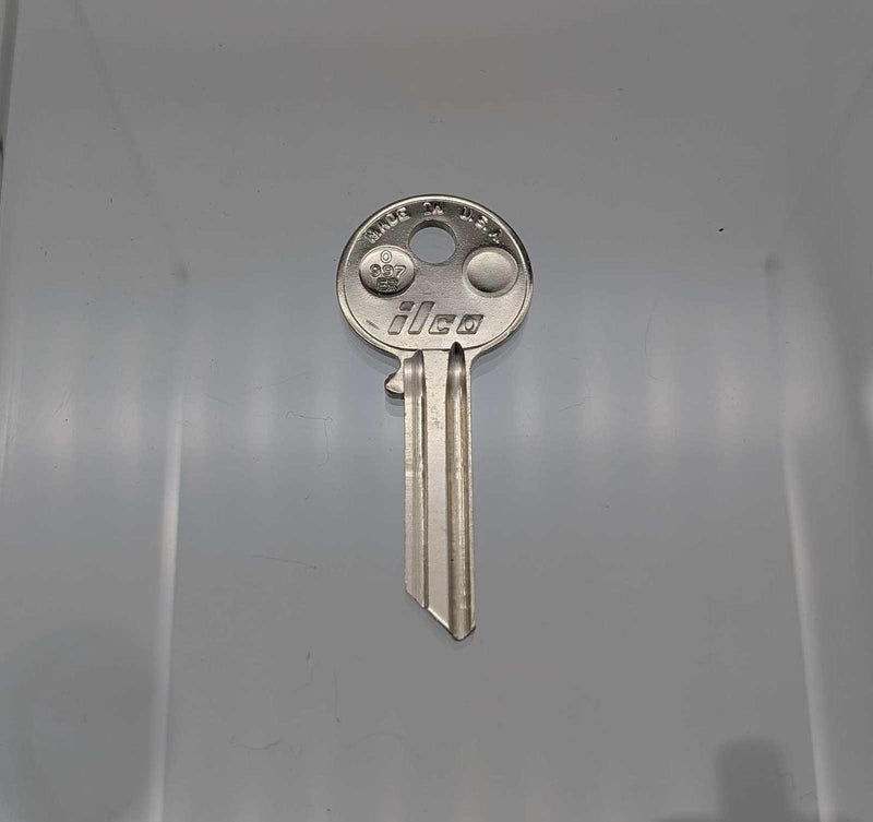 5x Ilco O997ER Key Blanks Yale Compatible Nickel Plated 1