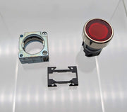 Siemens 3SB35010AA21 Momentary Push Button Switch Flush Red 22mm 1