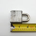 3x Master Lock Padlocks No 3 0.75" L x 0.30" D Shackle 1.5" Body Keyed Diff NOS 6