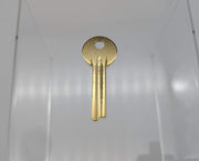 5x Ilco 884R Key Blanks for Some Yale Safe Deposit Boxes Nickel Silver 3