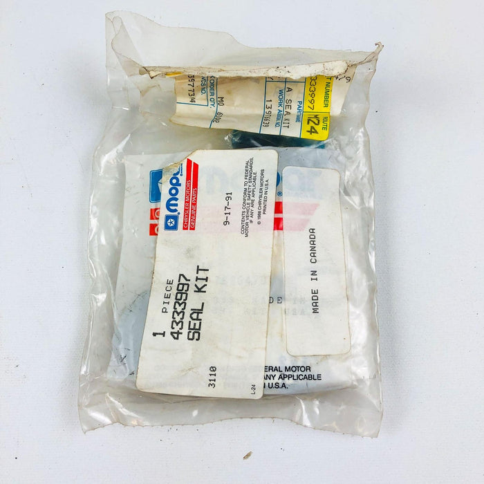 Mopar 4333997 Steering Gear Seal Kit OEM NOS Sealed Made in Canada 5