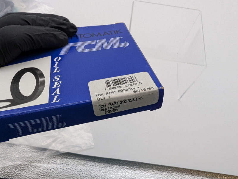TCM 29383TA-H Oil Seal 2.938" Shaft 3.876" OD 0.375" Width NBR Lip