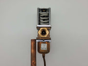 Johnson Controls V47AB-24C Water Regulating Valve 1/2" Temp Actuated 75 - 135F 3