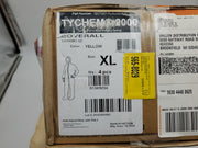 Dupont Tychem 2000 Hazmat Coverall Suit XL Hooded Socks Yellow QC122TYLXL000400 7