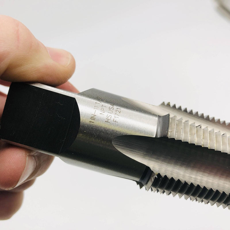 Exactek 3419500 Pipe Tap 1-11.5 NPT 5 Flute HSS F1721 Greenfield 3