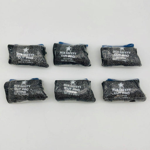 MCR Safety 92723PUM Cut Pro Glove Medium 13 Gauge HPPE Slt-Pep PU Vend 6 Pairs 1