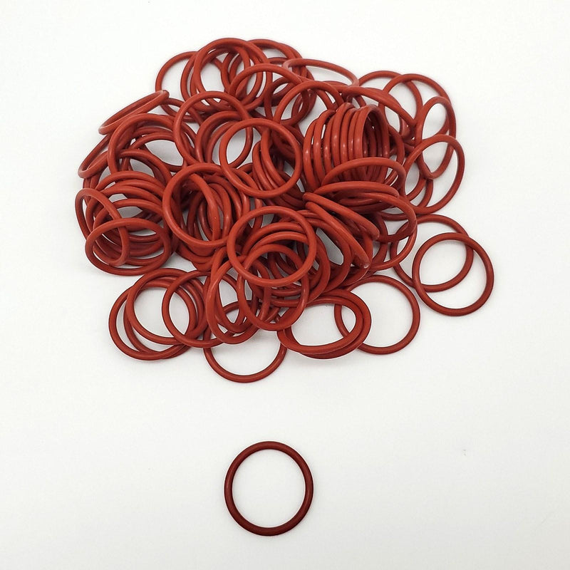 Marco Size 119 O-Rings 0.103" CS 0.924" ID Silicone 70A FDA Compl Pack of 100 1