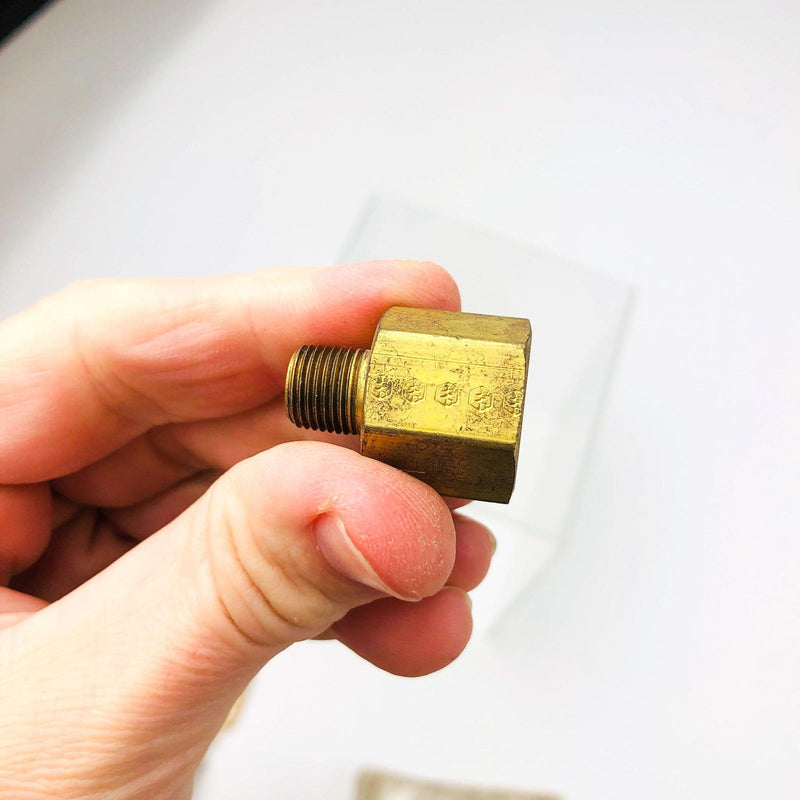 Mopar J8126707 Connector Transmission Cooler Line Gr 6.631 OEM NOS 74-76 Open 4