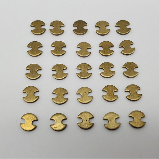 25x Arrow Cam Washers for 16CR-122 SFIC Mortise Cylinder Satin Brass NOS 1
