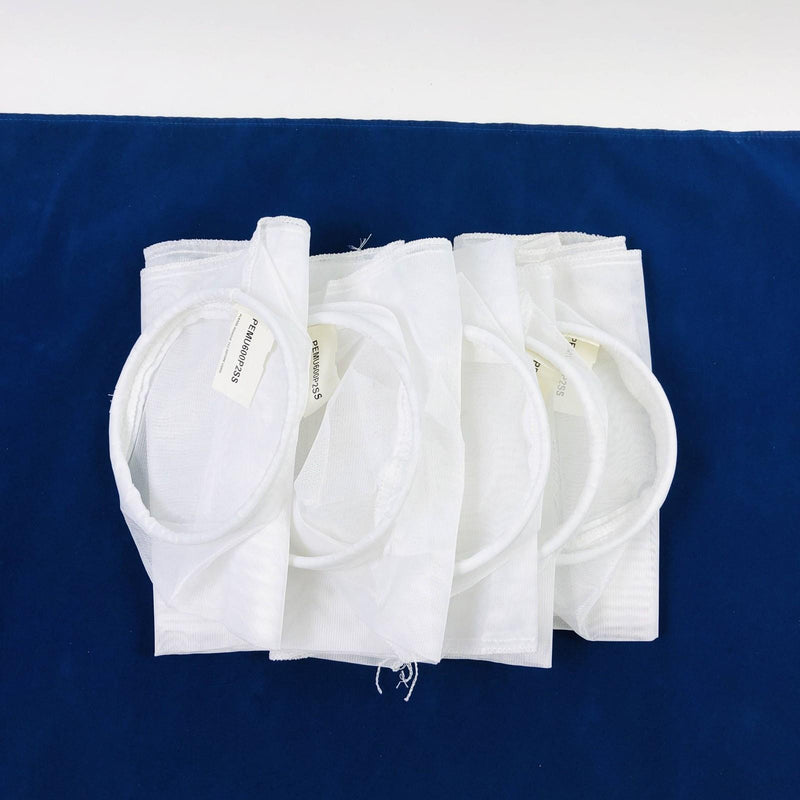 Midwest PEM-600-P2S-SS Filter Sock Bag Mesh 7"x32" 600 Micron Steel Ring 5pk 9