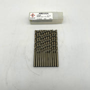 Cleveland C70143 Drill Bit Number 10 List 2213 Cobalt Type J Straw Oxide 12pk 11