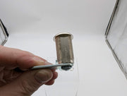 National C8053 Cam Lock Bright Nickel 1-3/16" L 3/4" Dia Keyed Alike 3