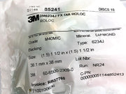 3M Roloc Flexible Diamond Disc 6234J M40 TR Yellow 1-1/2" in Die R150S 10pk 4