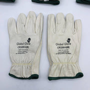 Global Glove CR3200 Drivers Work Gloves Size Medium Keystone Leather 6 Pairs 3