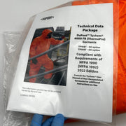 Dupont TyChem 6000FR Coverall ThermoPro Sz Small Orange TP198TORSM000200 3