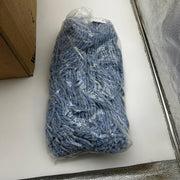 Rubbermaid F51712BLU Mop Head Cut-End Cotton Blend 20oz 1-in Headband 12/Carton 6