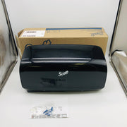 Scott 39731-02 Coreless Twin Bath Tissue Dispenser 20.2 x 11.5 x 6.2in Black 7