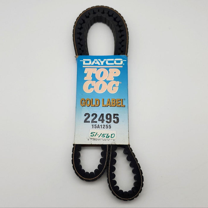 Dayco 22495 Belt Gold Label 0.69" Width 50" Length Top Cog 1