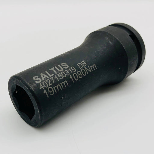 Atlas Copco 19MM Socket 3/4" Square Drive Hex 100mm Length Saltus 4027150319 DB 1