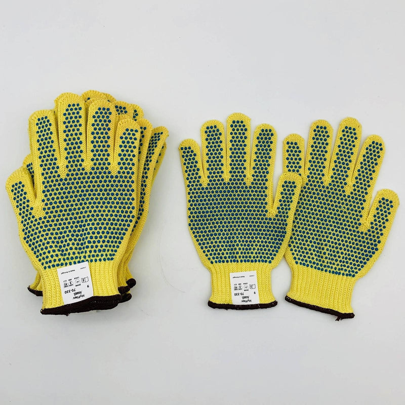 Hyflex 70-330 Cut Resistant Gloves Size 9.0 Large Made with Kevlar Dotted 8 Prs 1