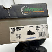 HyTest K12200 Internal Met Safety Hiker Boots Comp Toe EH Black 9.5 M Mens 2