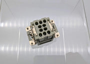 Harting 09320103001 Rectangular Plug Insert 10 Pole 12-26 AWG 500V 16A 1