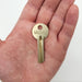 Mosler 73765 Safe Deposit Lock Key Blank 0.096" T x 0.36" W x 2.25" L 1