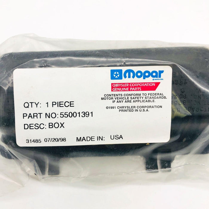 Mopar 55001391 Storage Box for Center Console OEM NOS 81-86 Jeep XJ Cher Wag Com