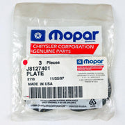 Mopar J8127401 Plate OEM NOS Qty 3 1