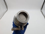 SPX Flow 2" W45 Spring Check Valve Tri-Clamp Tri-Ring Seat 4" Height 316L SS 3