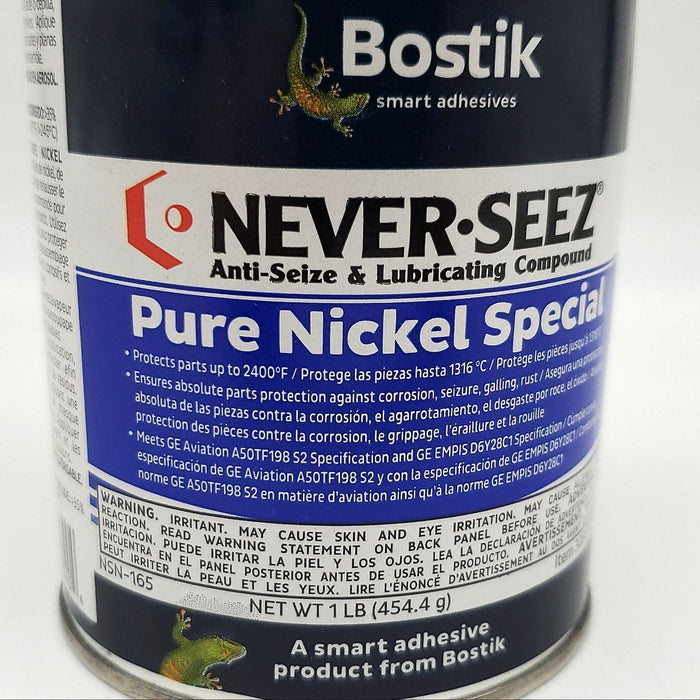 Bostik Never-Seez NSN-165 1 Lb Pure Nickel Anti-Seize Lubricating Compound 4