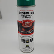 Rust-Oleum Precision Safety Inverted Marking Paint Green 17oz Can Pack of 2 2